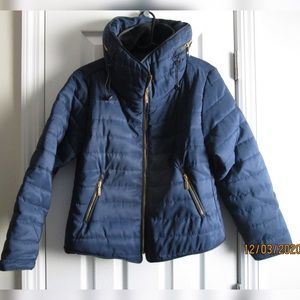 Navy Puffer Jacket